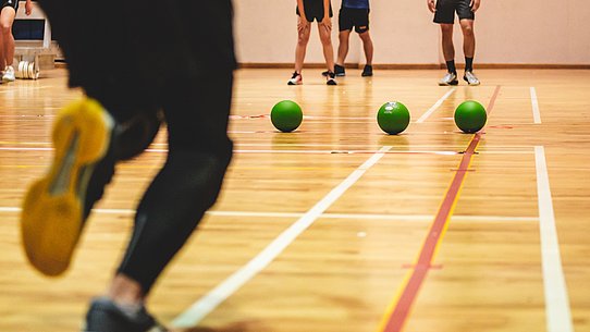 Breitensport in der Turnhalle