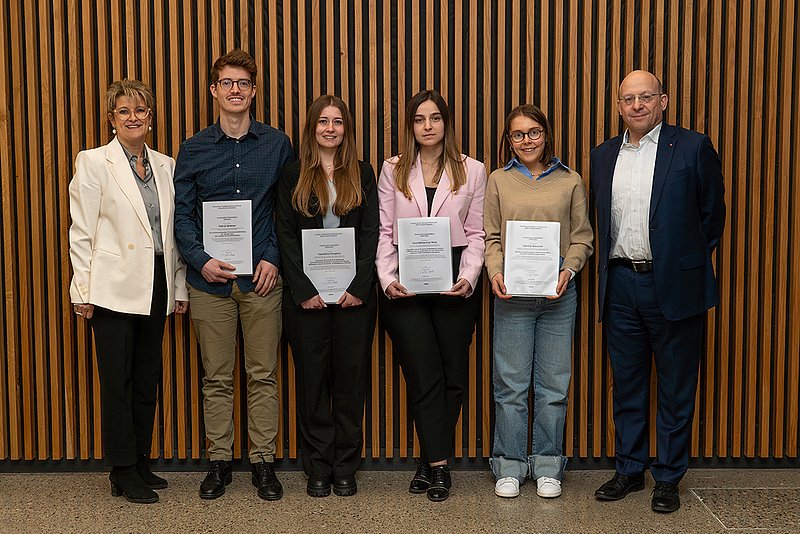 Preisträger und Preisträgerinnen des SUPSI-Nachhaltigkeitspreises