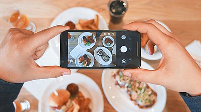 Smartphone-App erstellt Esstagebuch