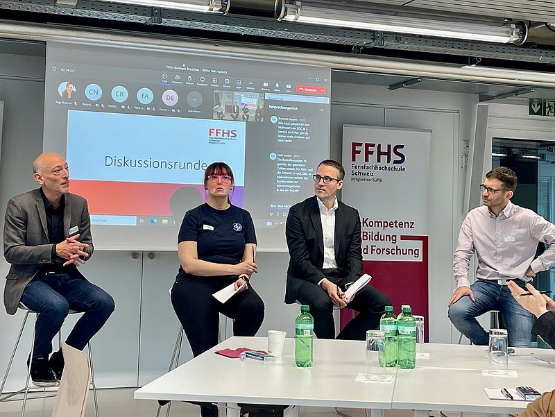 FFHS Business Breakfast: Fachleute diskutieren zum Thema Cybersecurity