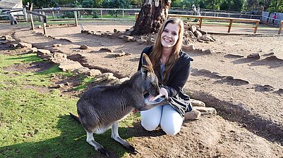 Stephanie Marena in Australien