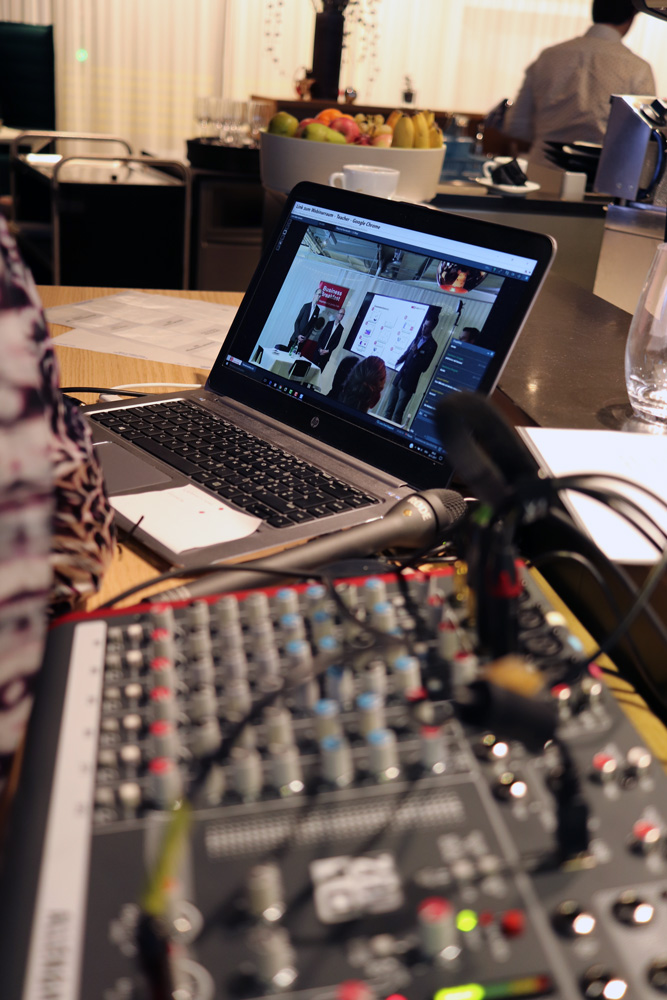 rstmals fand das 13. Business Breakfast auch online als Remote-Veranstaltung statt.